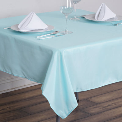Durability Meets Style in Our Blue Table Overlay Durability Meets Style in Our Blue Table Overlay
