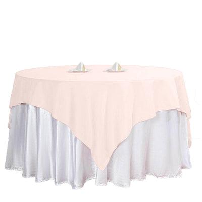 Versatile Uses of the Blush Polyester Tablecloth Versatile Uses of the Blush Polyester Tablecloth