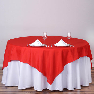 Elevate Your Event with a Stunning Red Table Overlay Elevate Your Event with a Stunning Red Table Overlay