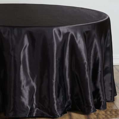 Elevate Your Event with Black Satin Tablecloth Elevate Your Event with Black Satin Tablecloth