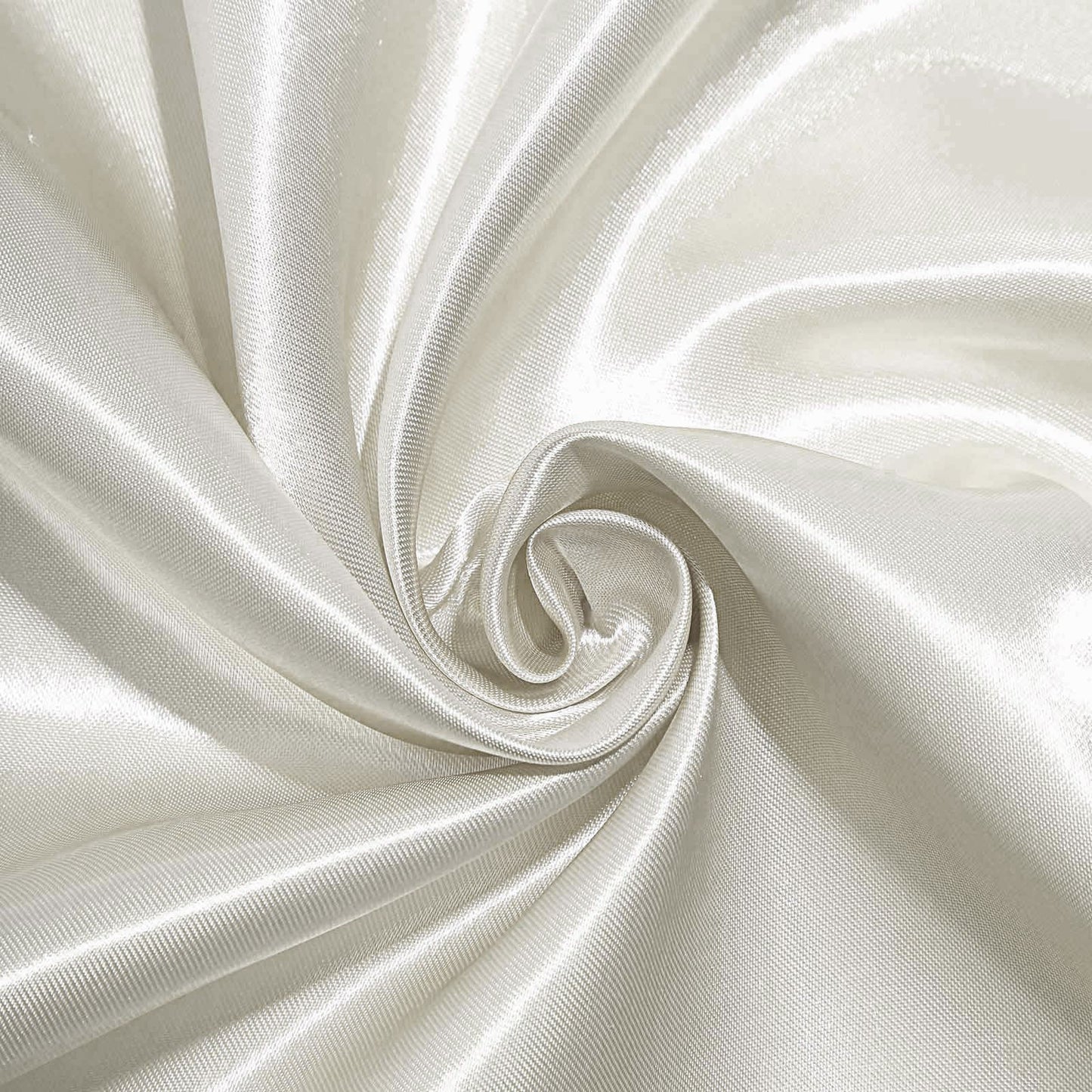 Ivory 90 Inch Satin Round Tablecloth#whtbkgd