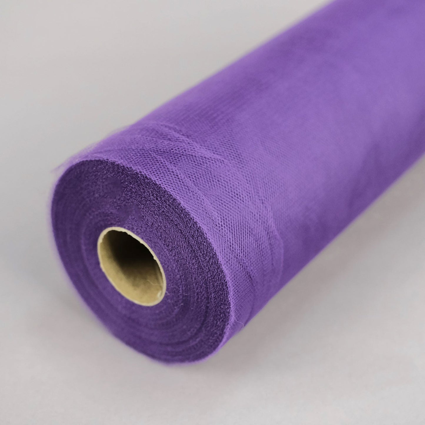 12 Inch x 100 Yard Purple Tulle Sheer Fabric Roll