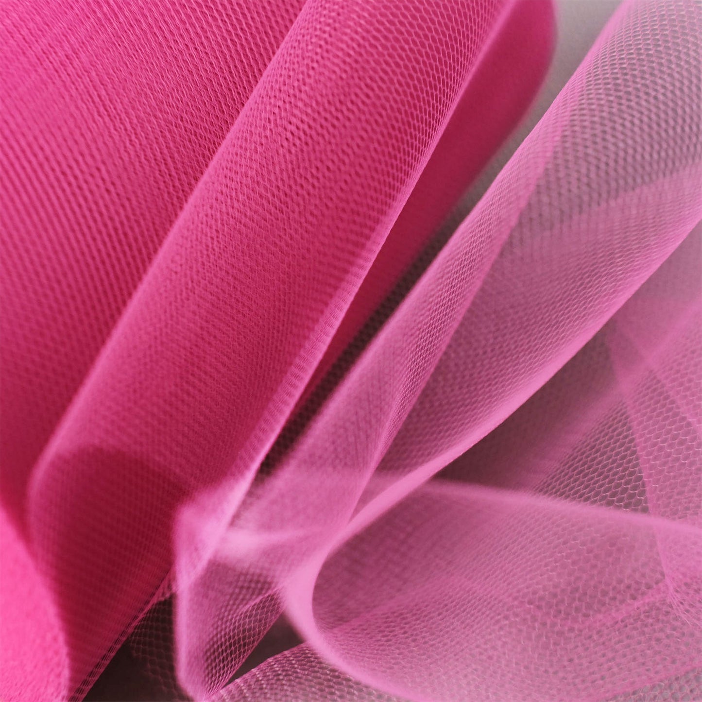 Fuchsia Fabric Bolt Spool Roll Tulle Sheer 6 Inch x 100 Yards