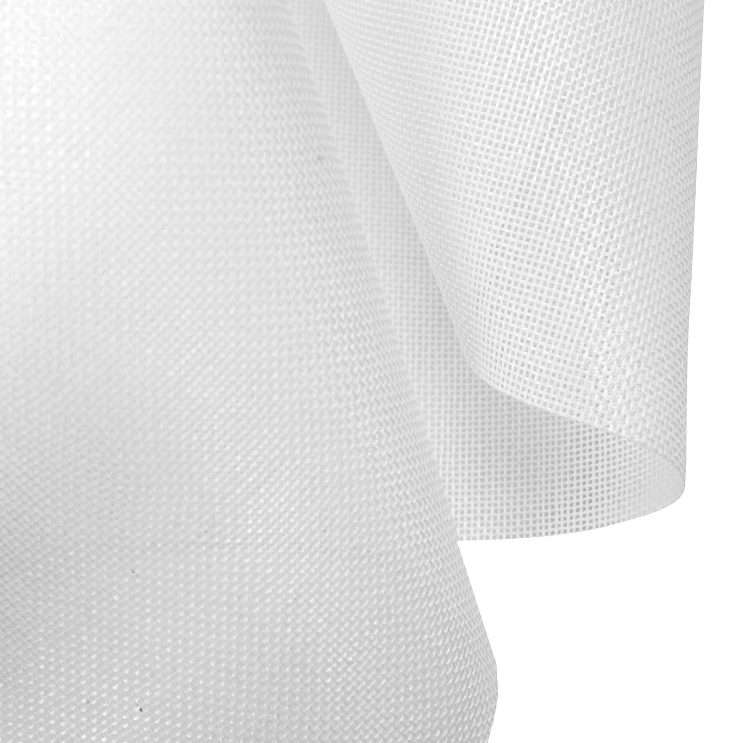 6inch x 10 Yards White Polyester Burlap Fabric, Burlap Rolls Wholesale