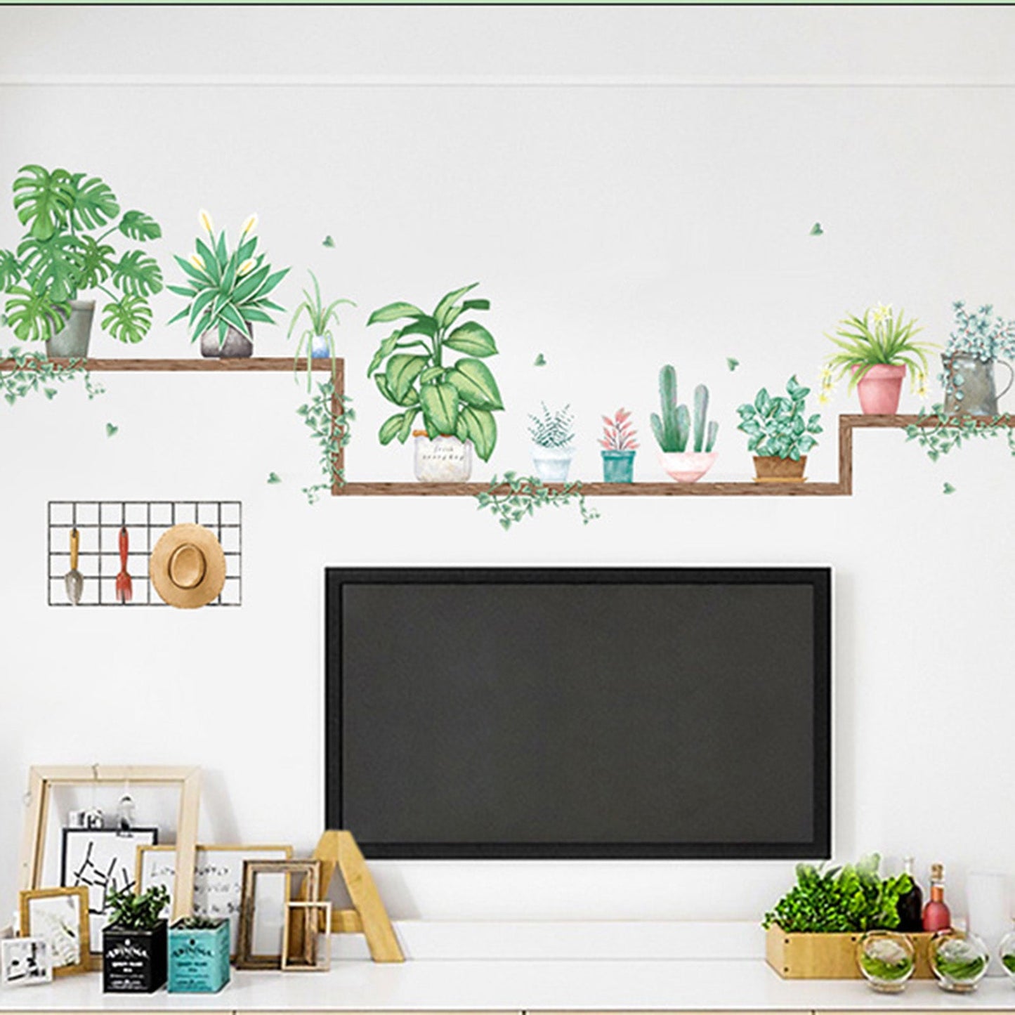 Artistic Tropical Wall Stickers For Walls