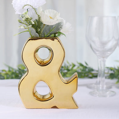 Elevate Your Decor with the Gold Symbol Vase Elevate Your Decor with the Gold Symbol Vase