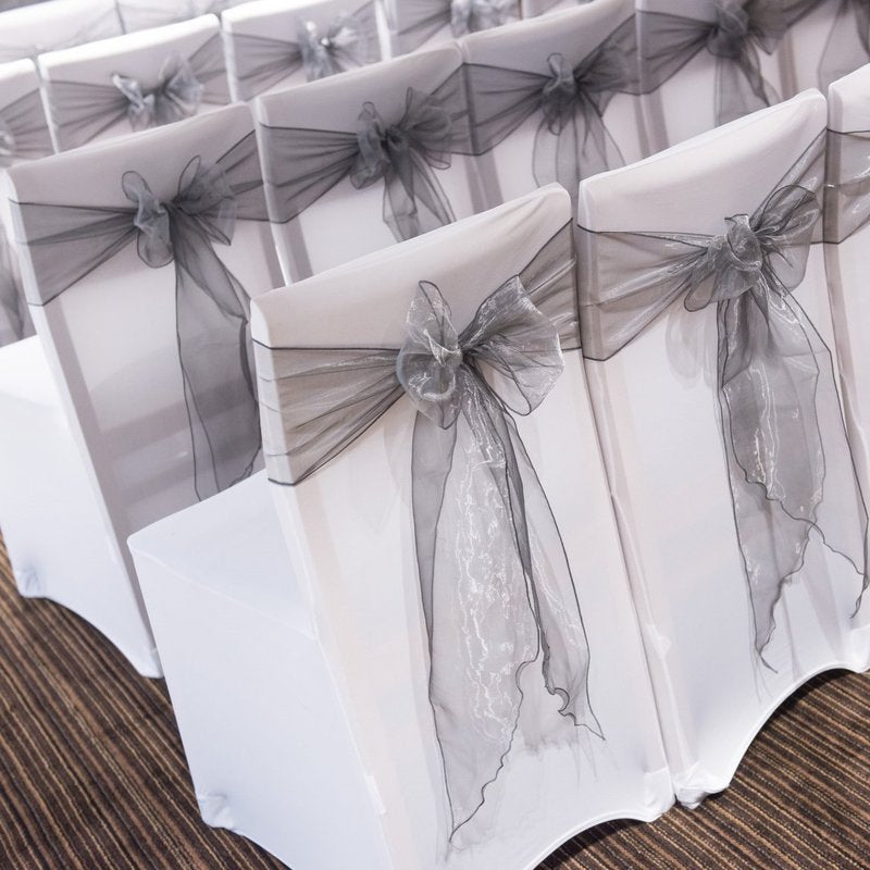 54inch x 10yards | Black Solid Sheer Chiffon Fabric Bolt, DIY Voile Drapery Fabric