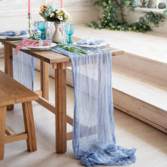 Gauze Cheesecloth Table Runner