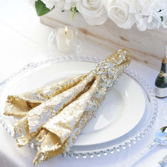 Sequin Cloth Napkins