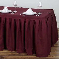 Polyester Table Skirts