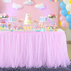 Tulle Table Skirt