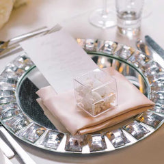 Glass & Mirror Charger Plates