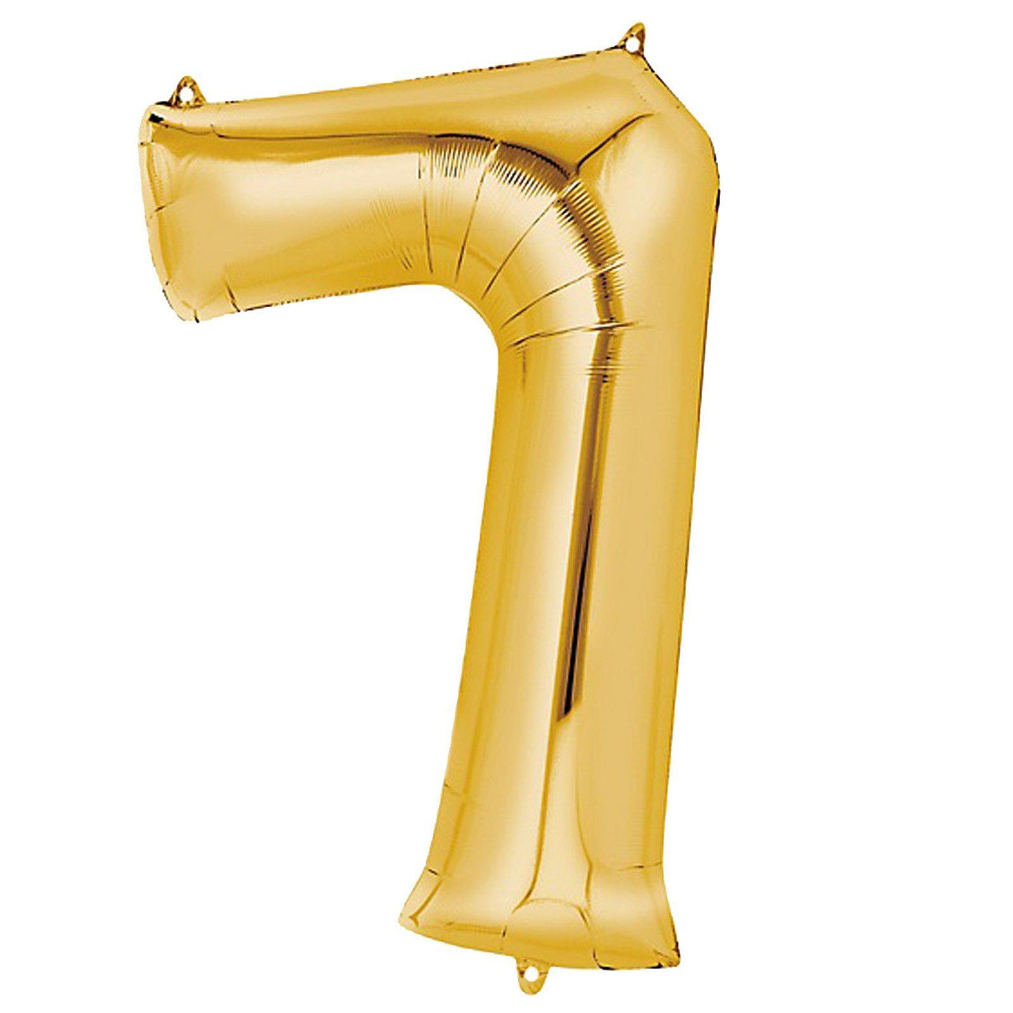 35" Gold Letter and Number Balloons, Shiny Metallic Mylar Foil Helium Air Balloons