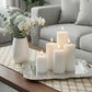 Unscented Pillar Candles – Dripless 2"x3" White Paraffin Wax with Smokeless Cotton Wicks, Clean & Lo