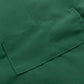 Hunter emerald green apron with adjustable neck and pockets.