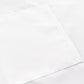 White premium polyester cooking apron with pockets.