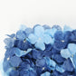 11 Sq ft. Dusty Blue UV Protected Hydrangea Flower Wall Mat Backdrop - 4 Artificial Panels