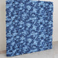 11 Sq ft. Dusty Blue UV Protected Hydrangea Flower Wall Mat Backdrop - 4 Artificial Panels