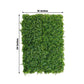 Green boxwood hedge backdrop mat - 16x24 inches artificial panels.