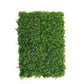 Green boxwood hedge backdrop mat - 4 artificial panels.