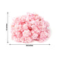 20" Pre-Arranged Artificial Cherry Blossom Centerpiece, Blush Silk Flower Ball Arrangement for Wedding & Event Tables