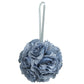 2 Pack 7" Dusty Blue Artificial Silk Rose Kissing Ball, Faux Flower Ball