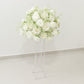 22-Inch White Silk Rose Grand Centerpiece – Pre-Made Artificial Flower Ball for Wedding & Party Décor