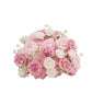 22" Blush Silk Flower Grand Centerpiece – Pre-Arranged Artificial Rose, Hydrangea & Chrysanthemum Ba