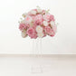 22" Blush Silk Flower Grand Centerpiece – Pre-Arranged Artificial Rose, Hydrangea & Chrysanthemum Ba