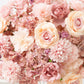 22-Inch Dusty Rose Silk Flower Grand Centerpiece – Pre-Arranged Artificial Rose, Hydrangea & Chrysanthemum Ball for Wedding & Event Décor