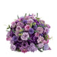 Pre-Arranged Silk Flower Grand Centerpiece in Mixed Lavender Lilac – 30" Artificial Rose, Hydrangea 
