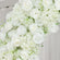 White | rose & baby's breath