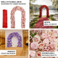 Reusable floral backdrop arch designed for quick setup and statement event styling