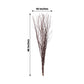 6 Pack Natural Extra Long Willow Tree Branches, 46" Natural Dried Birch Twigs Sticks Vase Fillers