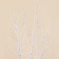 6 Pack Metallic Silver Extra Long Willow Tree Branches, 46" Natural Dried Birch Twigs Sticks Vase Fillers