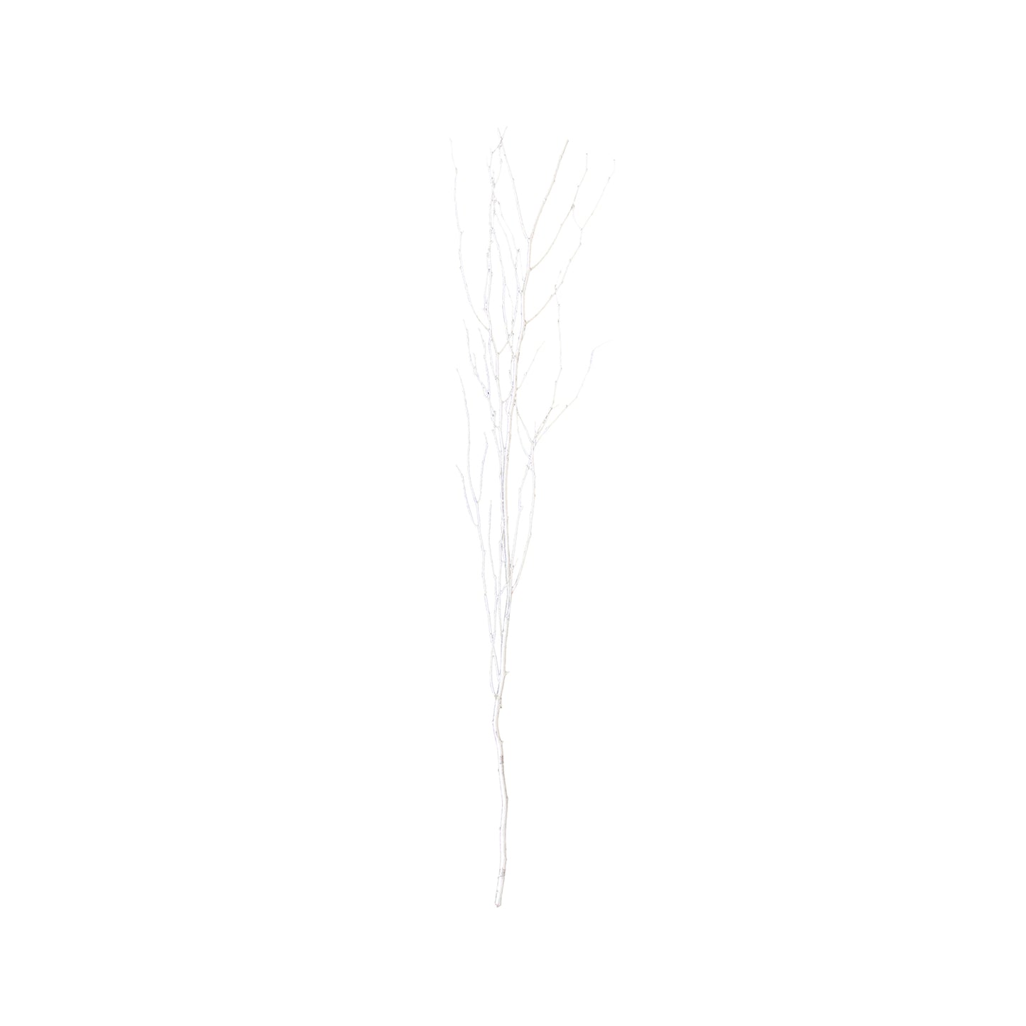 6 Pack Metallic Silver Extra Long Willow Tree Branches, 46" Natural Dried Birch Twigs Sticks Vase Fillers