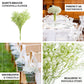 3 Bushes | White 14" Artificial Baby’s Breath Gypsophila Flower Arrangements, Real Touch Indoor Faux Floral Bouquets