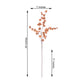 2 Branches 42" Tall Terracotta (Rust) Artificial Silk Carnation Flower Stems