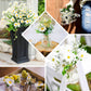 6 Bushes | White Artificial Silk Daisy Flower Stem Bouquet Branches