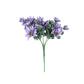 4 Bushes | 11" Lavender Lilac Artificial Silk Daisy Flower Bouquet Branches