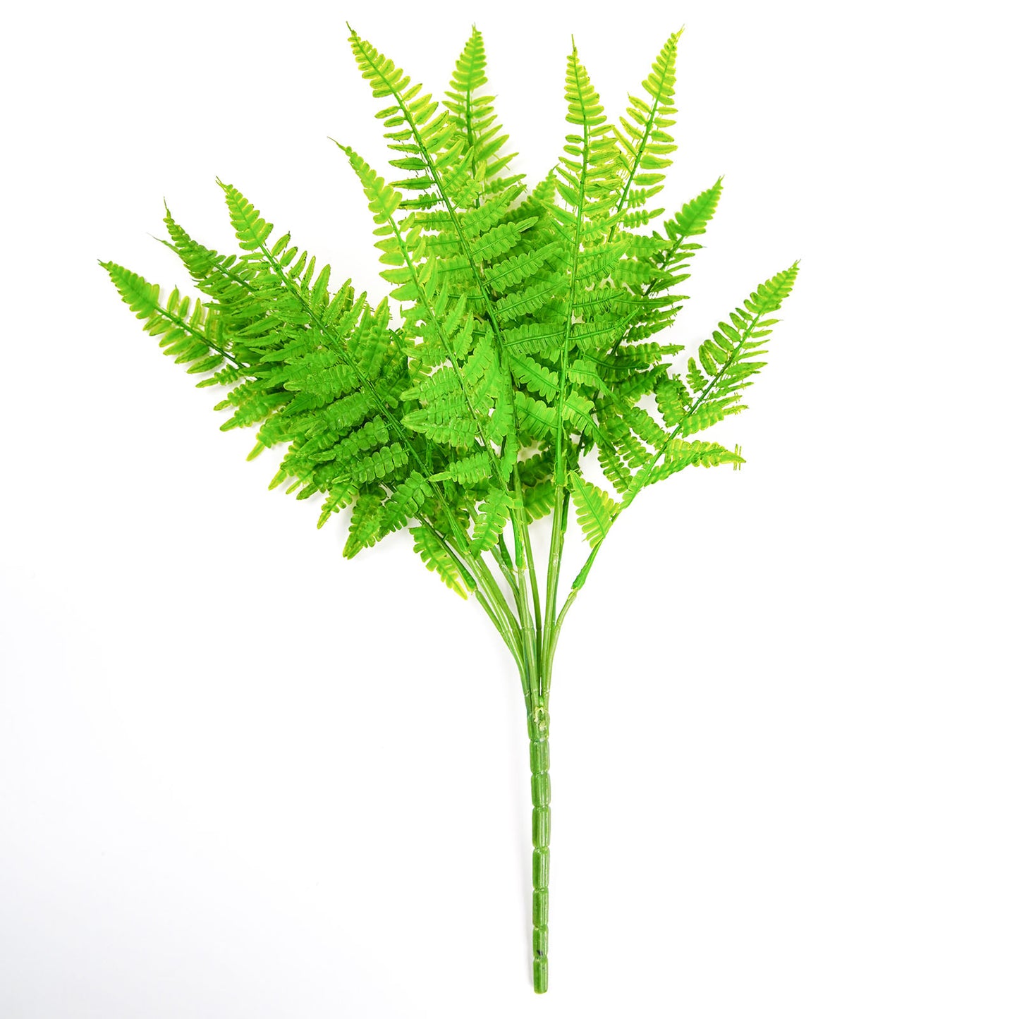19" Green Artificial Boston Fern Leaf Plant Indoor Faux Spray