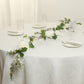 6ft White Silk Rose Peony Flower Garland, Mixed Floral Greenery Garland Artificial Hanging Vine