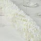 10 Pack White Artificial Wisteria Vines Flower Garlands, Hanging Silk Flowers Wedding Arch Garden Wall Decor - 6.5ft