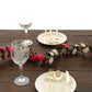 Blush fuchsia artificial silk flower garland with mini rose vines.