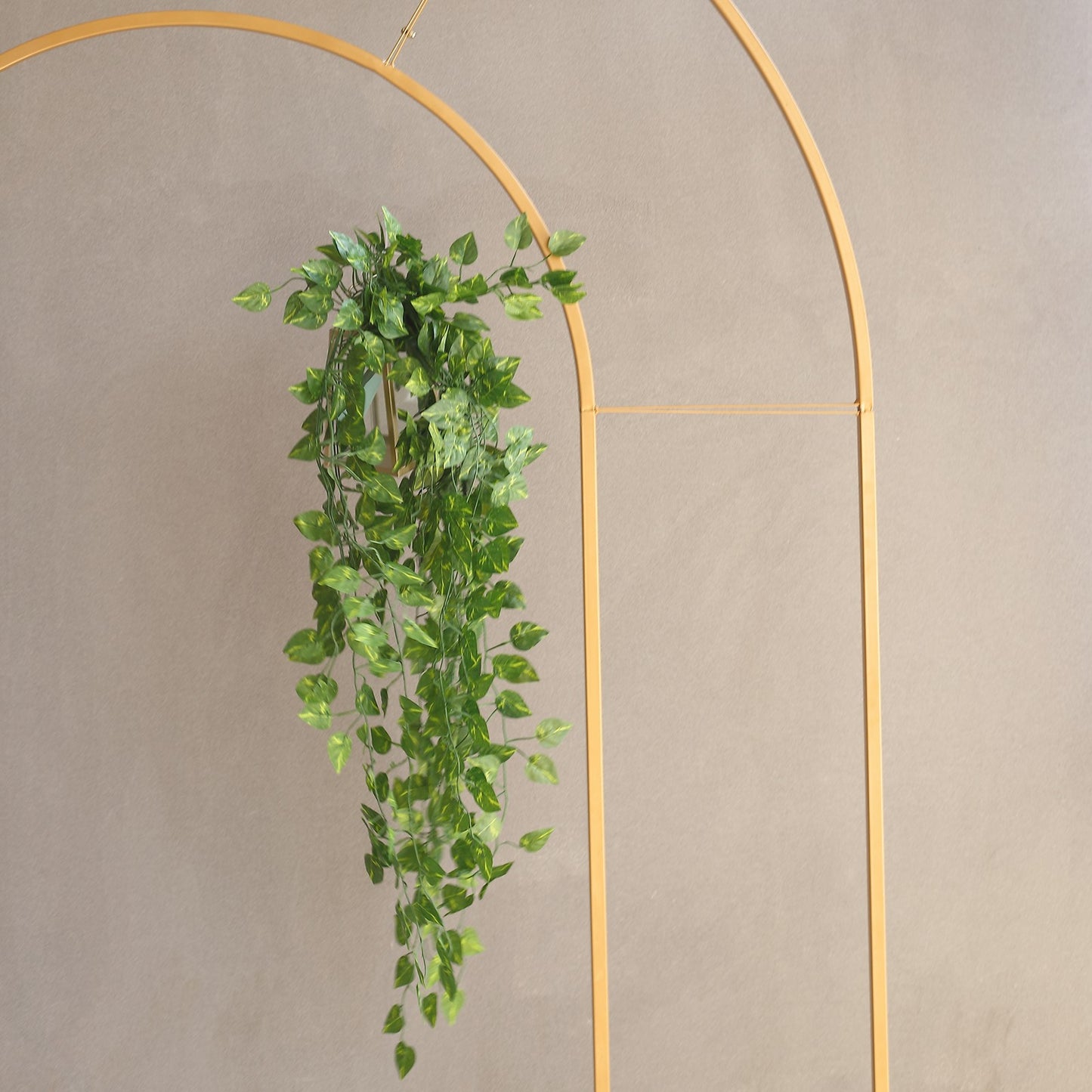 4 Pack Green Pothos Artificial Ivy Vine Hanging Plants with Silk Leaves