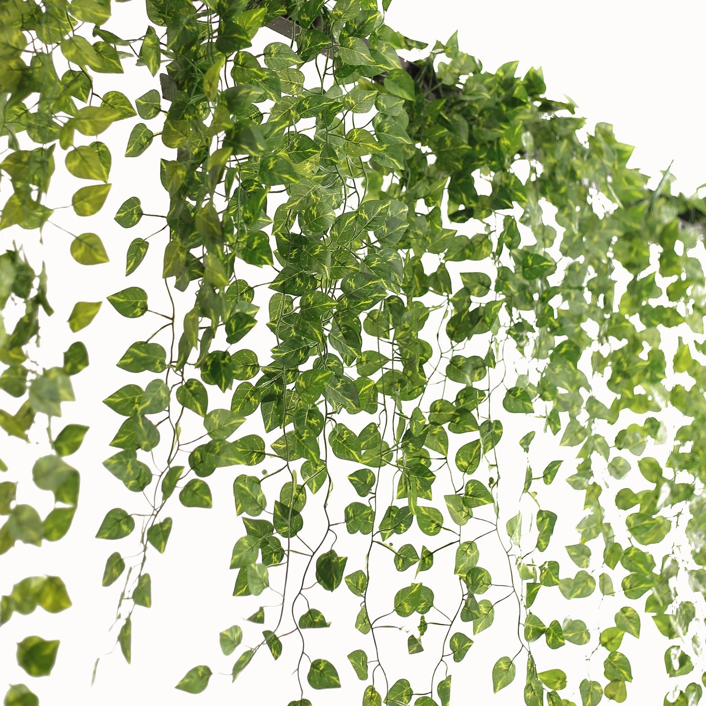 4 Pack Green Pothos Artificial Ivy Vine Hanging Plants, 3ft Fake Green Foliage Garland