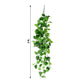 3 Pack Green Pothos Artificial Ivy Vine Hanging Plants - 3ft Fake Green Foliage Garland