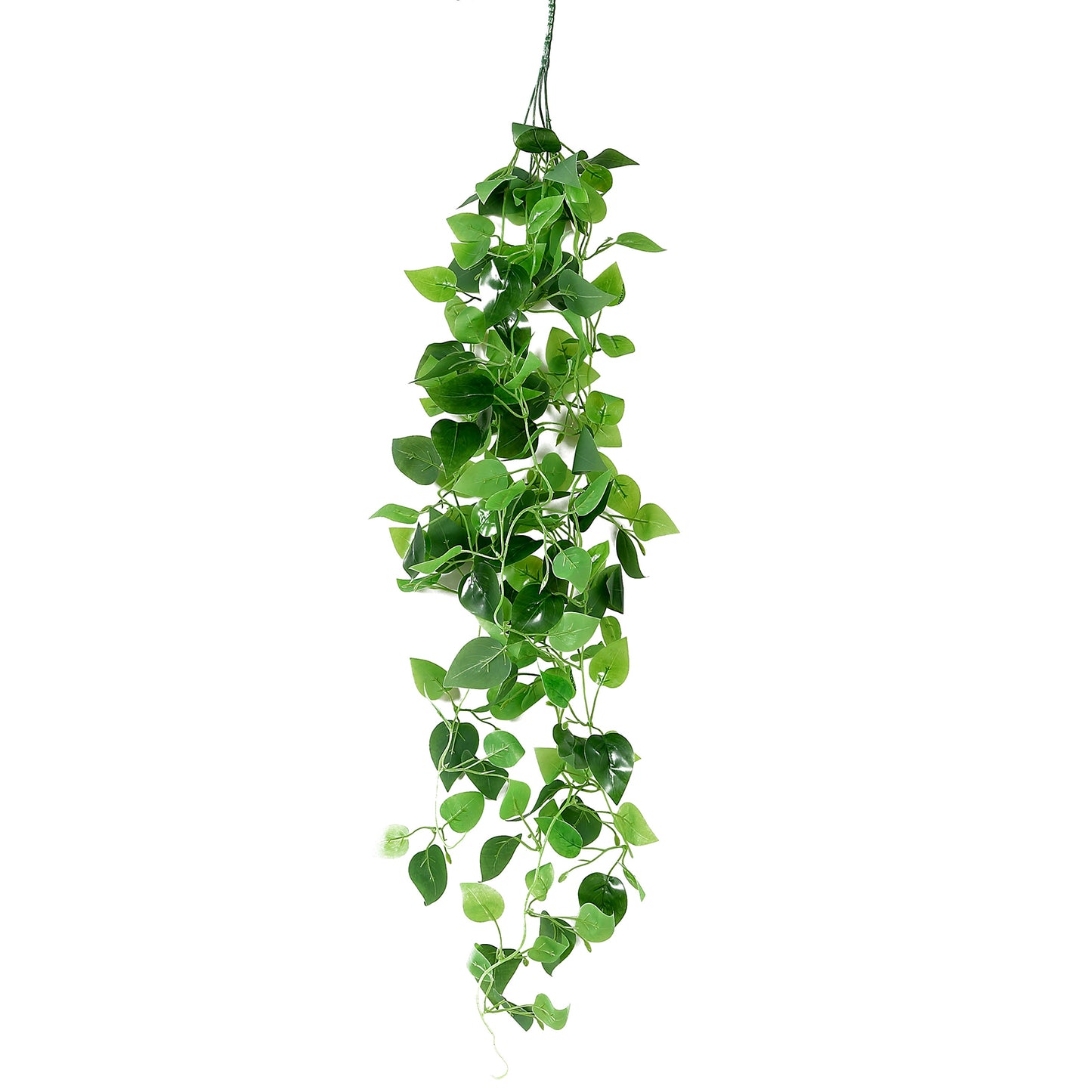 3 Pack Green Pothos Artificial Ivy Vine Hanging Plants with Silk Leaves Garland