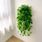 Green artificial ivy vine hanging plant garland, 3ft long.