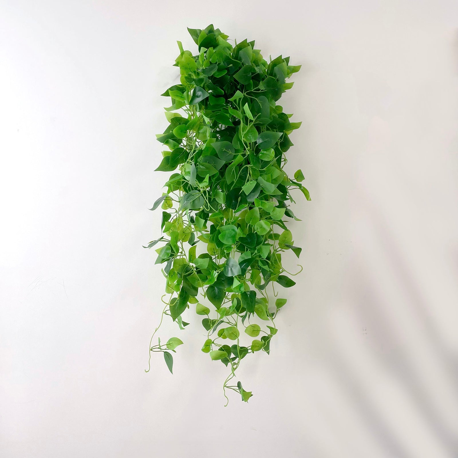 Green pothos artificial ivy vine hanging plants, 3 ft garland.